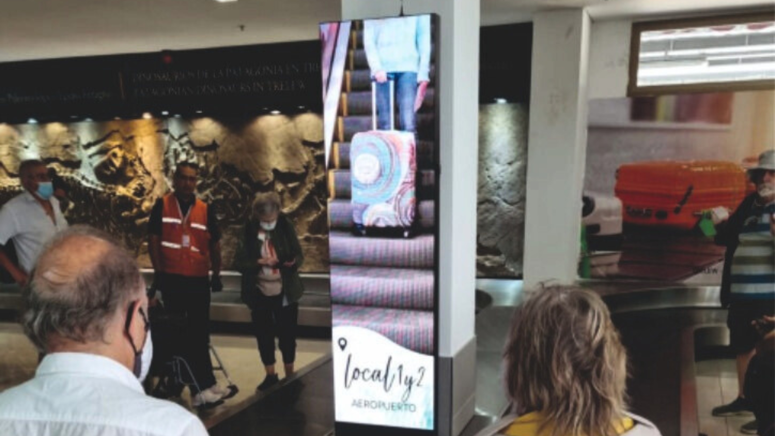 Tótem LED en Aeropuerto Internacional Marcos A. Zar
